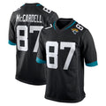 Parkc J.Jaguars #87 Keenan McCardell Player Black Home Game Stitched Jerseys