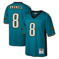 Parkc J.Jaguars #8 Mark Brunell Player Teal Mitchell & Ness Legacy Home Game Stitched Jerseys
