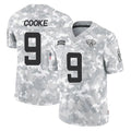 Parkc J.Jaguars #9 Logan Cooke Player Arctic Camo Salute To Service Limited Game Stitched Jerseys
