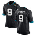 Parkc J.Jaguars #9 Logan Cooke Player Black Home Game Stitched Jerseys