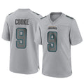 Parkc J.Jaguars #9 Logan Cooke Player Gray Atmosphere Fashion Home Game Stitched Jerseys