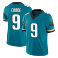 Parkc J.Jaguars #9 Logan Cooke Player Teal Prowler Throwback Vapor F.U.S.E. Limited Home Game Stitched Jerseys