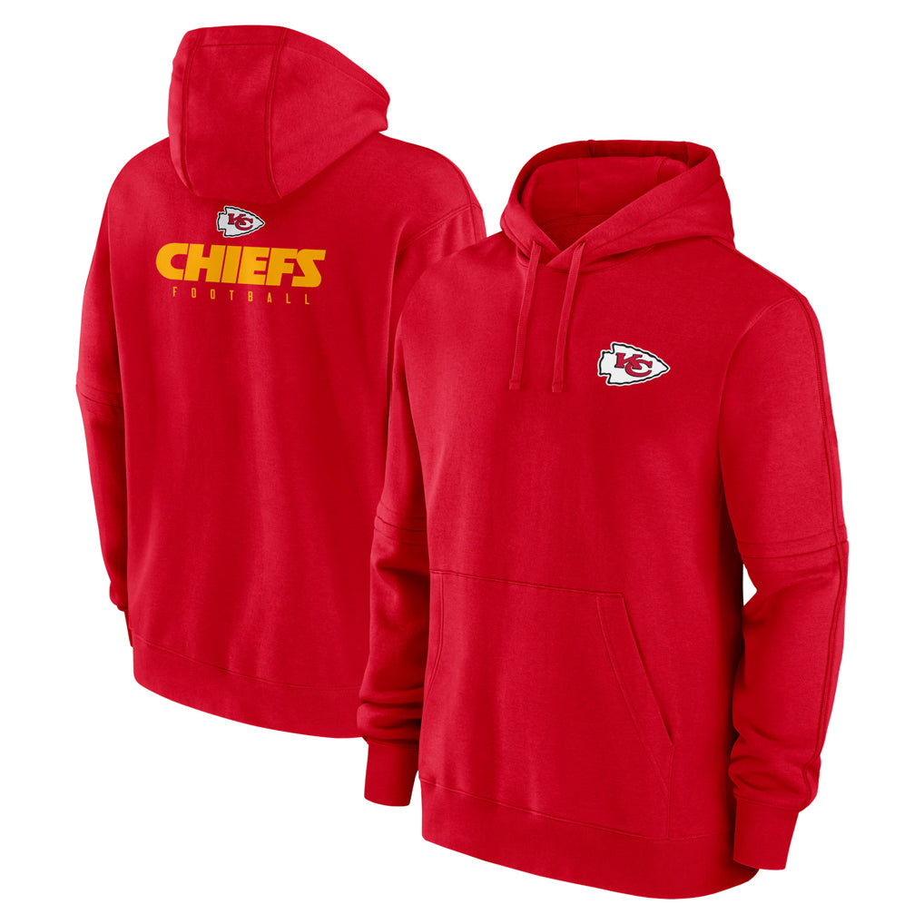 Parkc KC.Chiefs Red Pullover Hoodies Limited Blank Player Stitched Jerseys