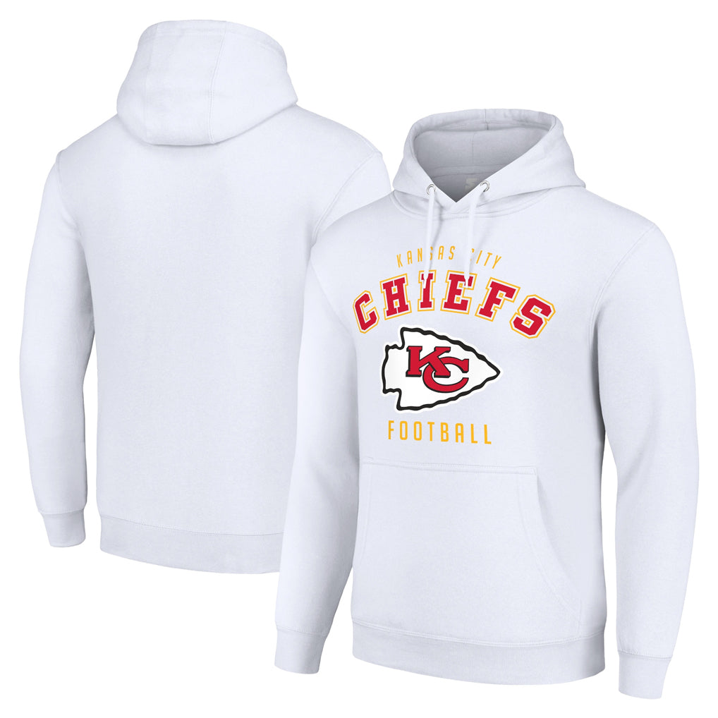 Parkc KC.Chiefs White Pullover Hoodies Limited Blank Player Stitched Jerseys