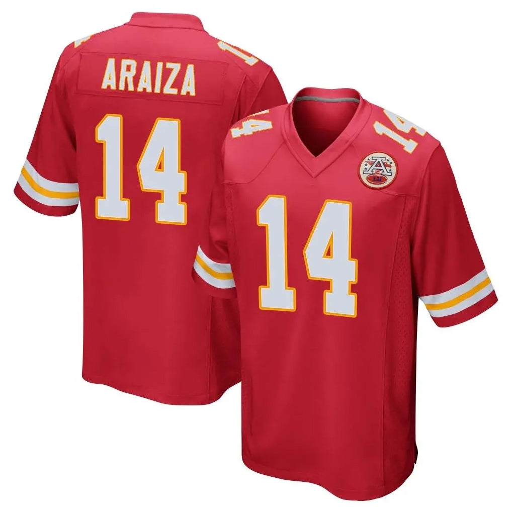 Parkc KC.Chiefs #14 Matt Araiza Player Red Home Game Stitched Jerseys