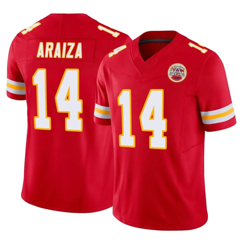 Parkc KC.Chiefs #14 Matt Araiza Player Red Limited Vapor F.U.S.E. Home Game Stitched Jerseys
