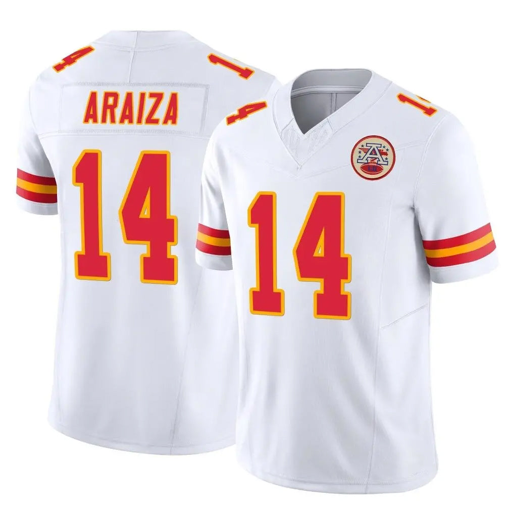 Parkc KC.Chiefs #14 Matt Araiza Player White Limited Vapor F.U.S.E. Home Game Stitched Jerseys