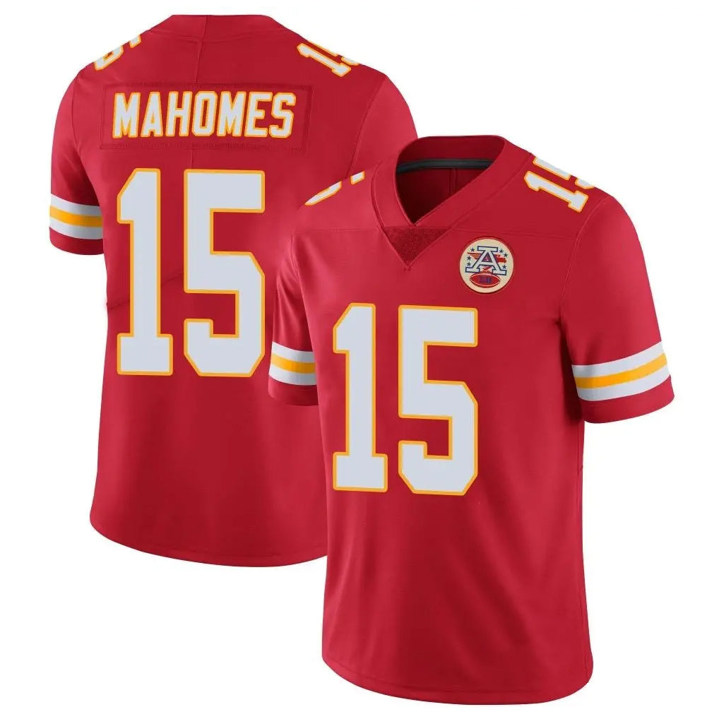 Parkc KC.Chiefs #15 Patrick Mahomes Player Red Limited Vapor Untouchable Home Game Stitched Jerseys