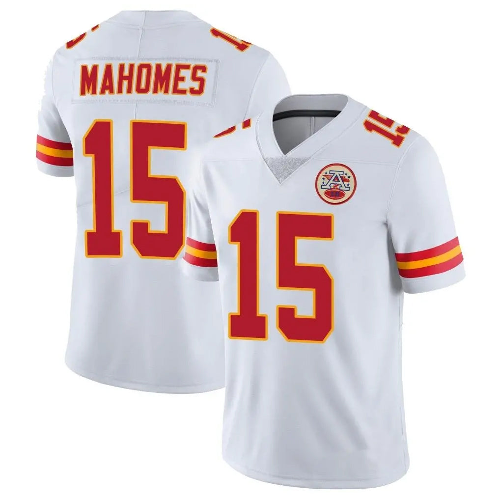 Parkc KC.Chiefs #15 Patrick Mahomes Player White Limited Vapor Untouchable Home Game Stitched Jerseys