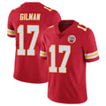 Parkc KC.Chiefs #17 Alohi Gilman Player Red Limited Vapor Untouchable Home Game Stitched Jerseys