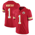 Parkc KC.Chiefs #1 Xavier Worthy Player Red Limited Vapor Untouchable Home Game Stitched Jerseys