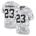 Parkc KC.Chiefs #23 Drue Tranquill Player Arctic Camo Salute To Service Limited Game Stitched Jerseys