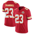 Parkc KC.Chiefs #23 Drue Tranquill Player Red Limited Vapor Untouchable Home Game Stitched Jerseys