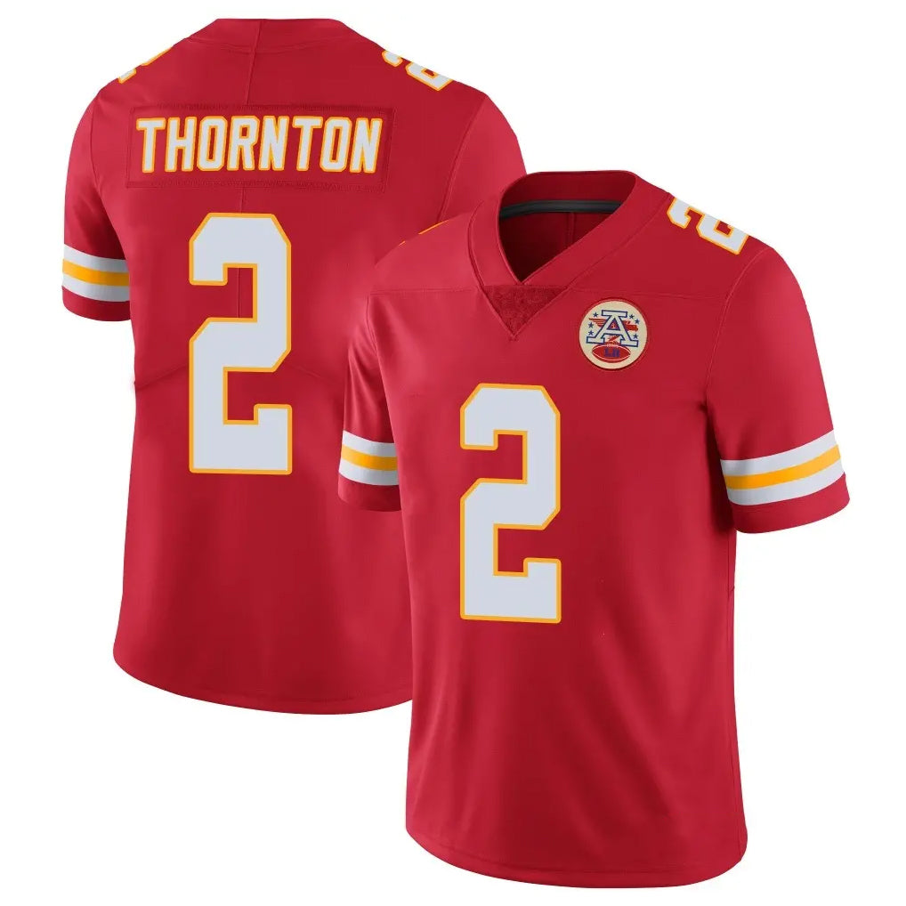 Parkc KC.Chiefs #2 Tyquan Thornton Player Red Limited Vapor Untouchable Home Game Stitched Jerseys