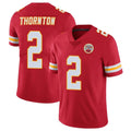 Parkc KC.Chiefs #2 Tyquan Thornton Player Red Limited Vapor Untouchable Home Game Stitched Jerseys