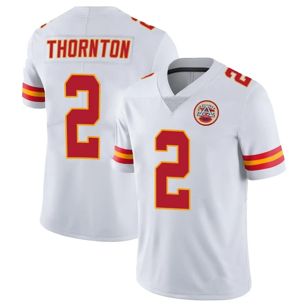 Parkc KC.Chiefs #2 Tyquan Thornton Player White Limited Vapor Untouchable Home Game Stitched Jerseys