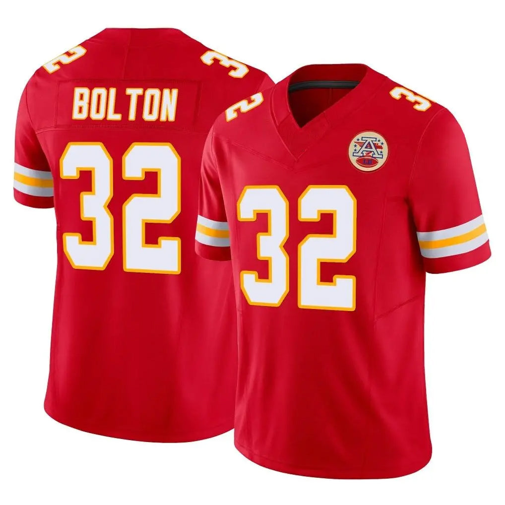 Parkc KC.Chiefs #32 Nick Bolton Player Red Limited Vapor F.U.S.E. Home Game Stitched Jerseys