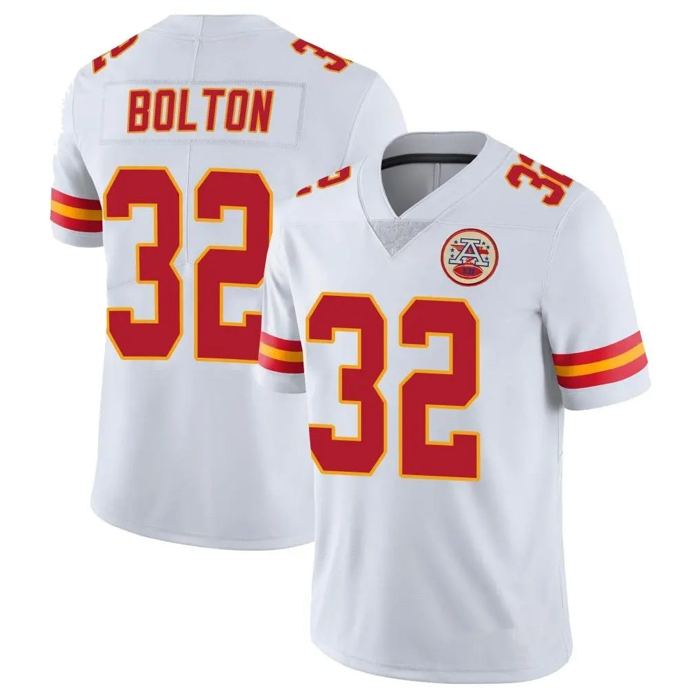 Parkc KC.Chiefs #32 Nick Bolton Player White Limited Vapor Untouchable Home Game Stitched Jerseys