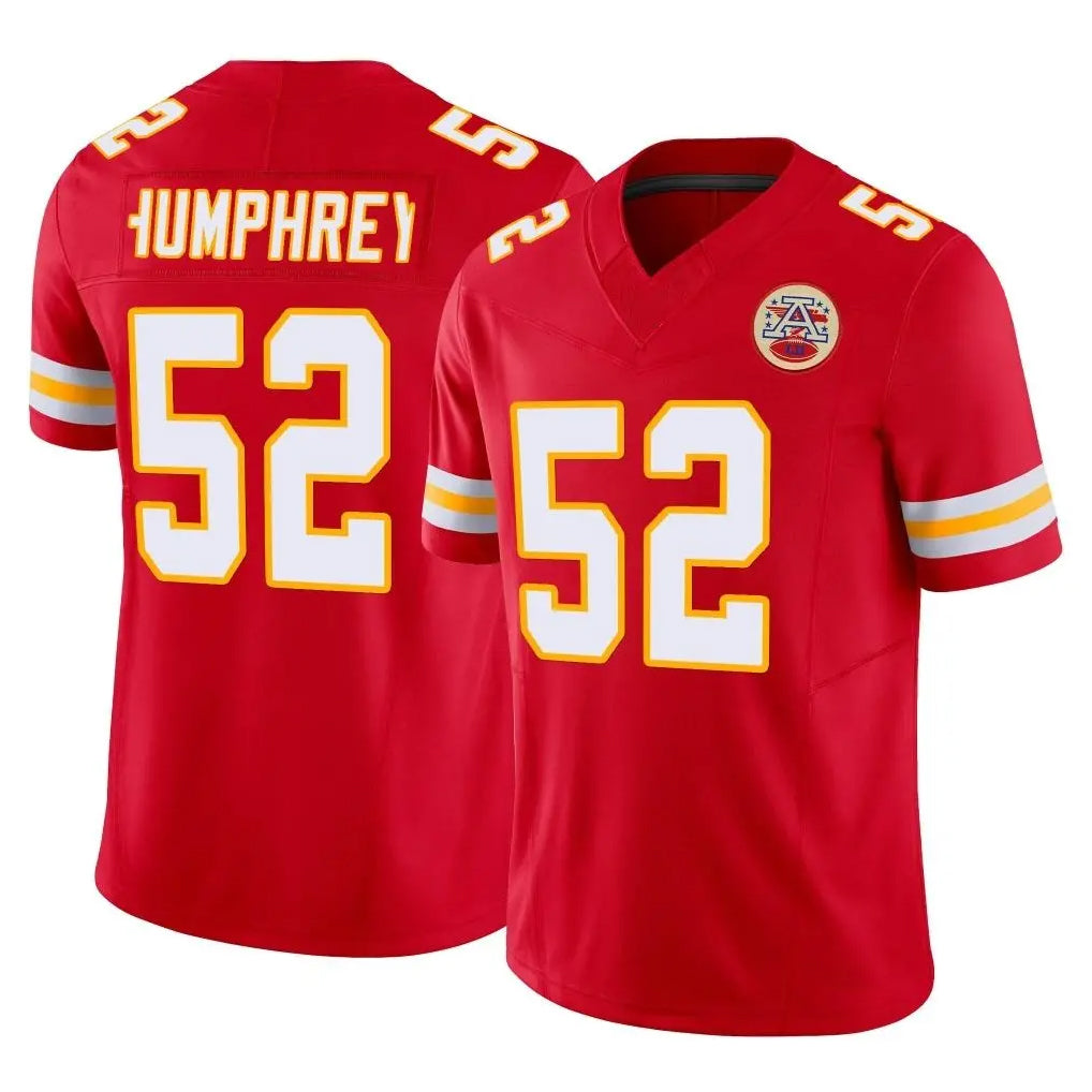 Parkc KC.Chiefs #52 Creed Humphrey Player Red Limited Vapor F.U.S.E. Home Game Stitched Jerseys
