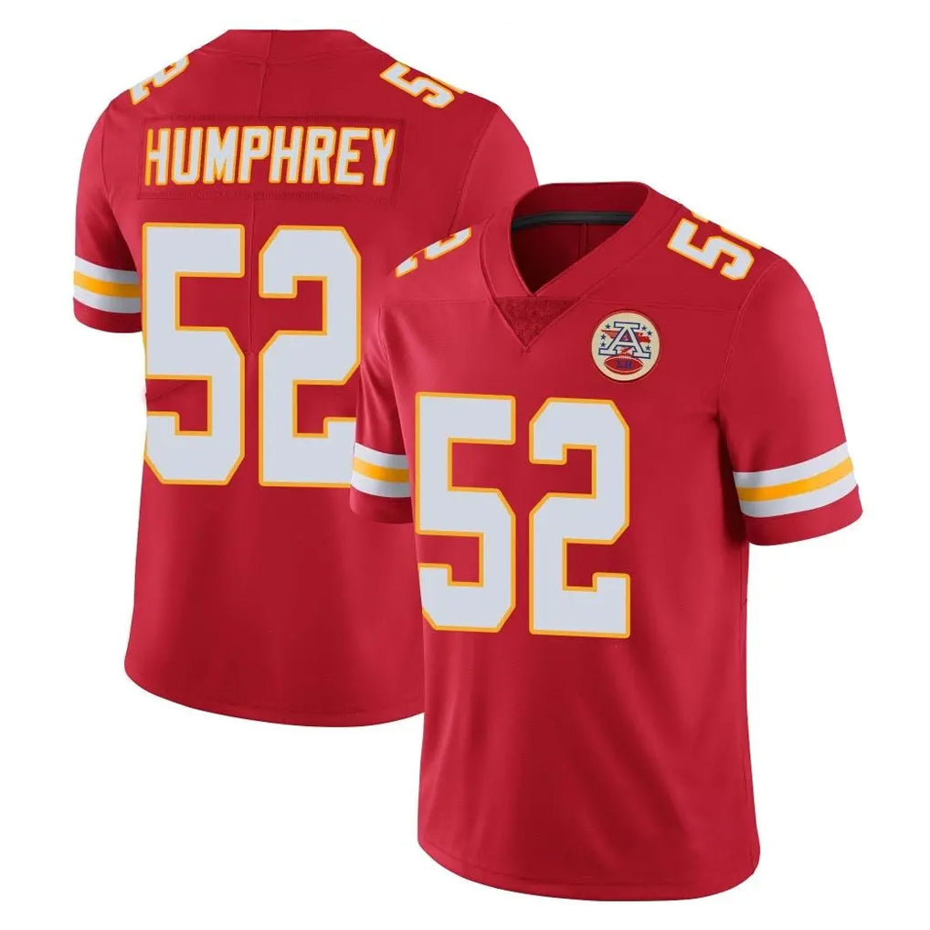 Parkc KC.Chiefs #52 Creed Humphrey Player Red Limited Vapor Untouchable Home Game Stitched Jerseys