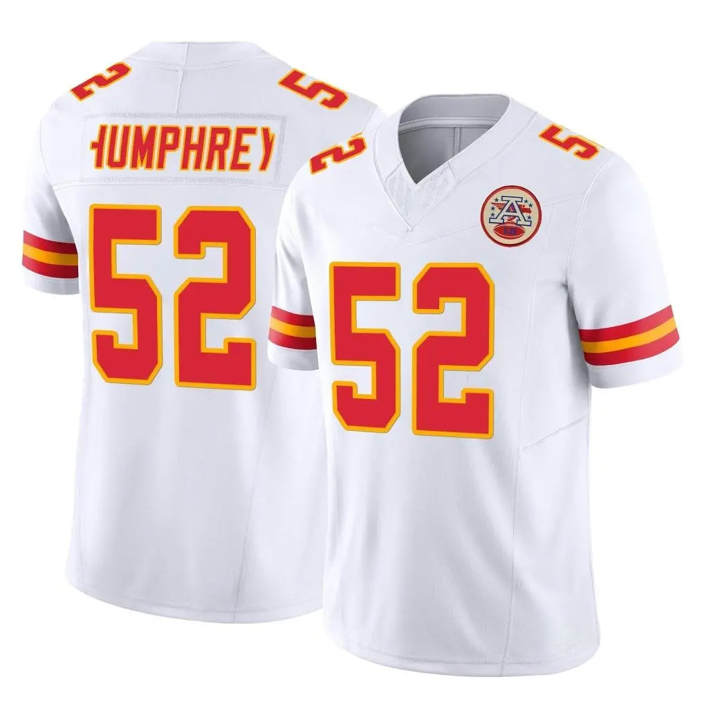 Parkc KC.Chiefs #52 Creed Humphrey Player White Limited Vapor F.U.S.E. Home Game Stitched Jerseys