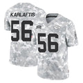 Parkc KC.Chiefs #56 George Karlaftis Player Arctic Camo Salute To Service Limited Game Stitched Jerseys