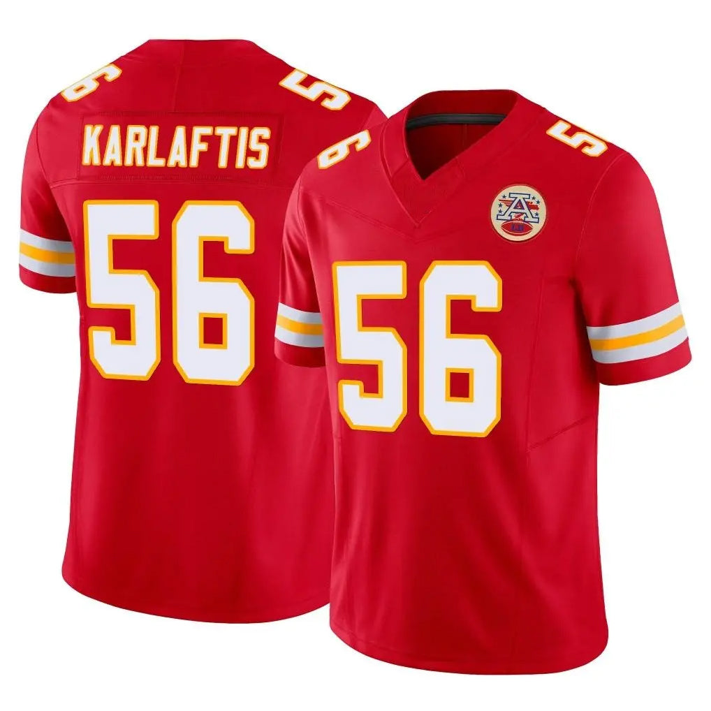 Parkc KC.Chiefs #56 George Karlaftis Player Red Limited Vapor F.U.S.E. Home Game Stitched Jerseys