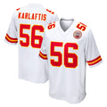 Parkc KC.Chiefs #56 George Karlaftis Player White Home Game Stitched Jerseys
