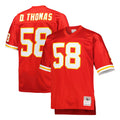 Parkc KC.Chiefs #58 Derrick Thomas Player Red Mitchell & Ness 1994 Throwback Retired Stitched Jerseys
