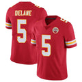 Parkc KC.Chiefs #5 Mansoor Delane Player Red Limited Vapor Untouchable Home Game Stitched Jerseys