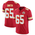 Parkc KC.Chiefs #65 Trey Smithy Player Red Limited Vapor Untouchable Home Game Stitched Jerseys