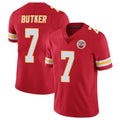 Parkc KC.Chiefs #7 Harrison Butker Player Red Limited Vapor Untouchable Home Game Stitched Jerseys