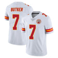 Parkc KC.Chiefs #7 Harrison Butker Player White Limited Vapor Untouchable Home Game Stitched Jerseys