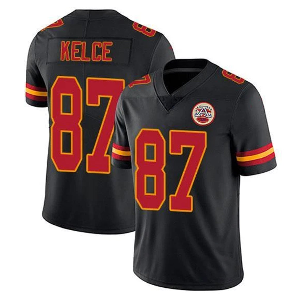 Parkc KC.Chiefs #87 Travis Kelce Player Black Limited Vapor Untouchable Home Game Stitched Jerseys