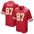 Parkc KC.Chiefs #87 Travis Kelce Player Red Home Game Stitched Jerseys