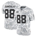 Parkc KC.Chiefs #88 Tony Gonzalez Player Arctic Camo Salute To Service Limited Game Stitched Jerseys