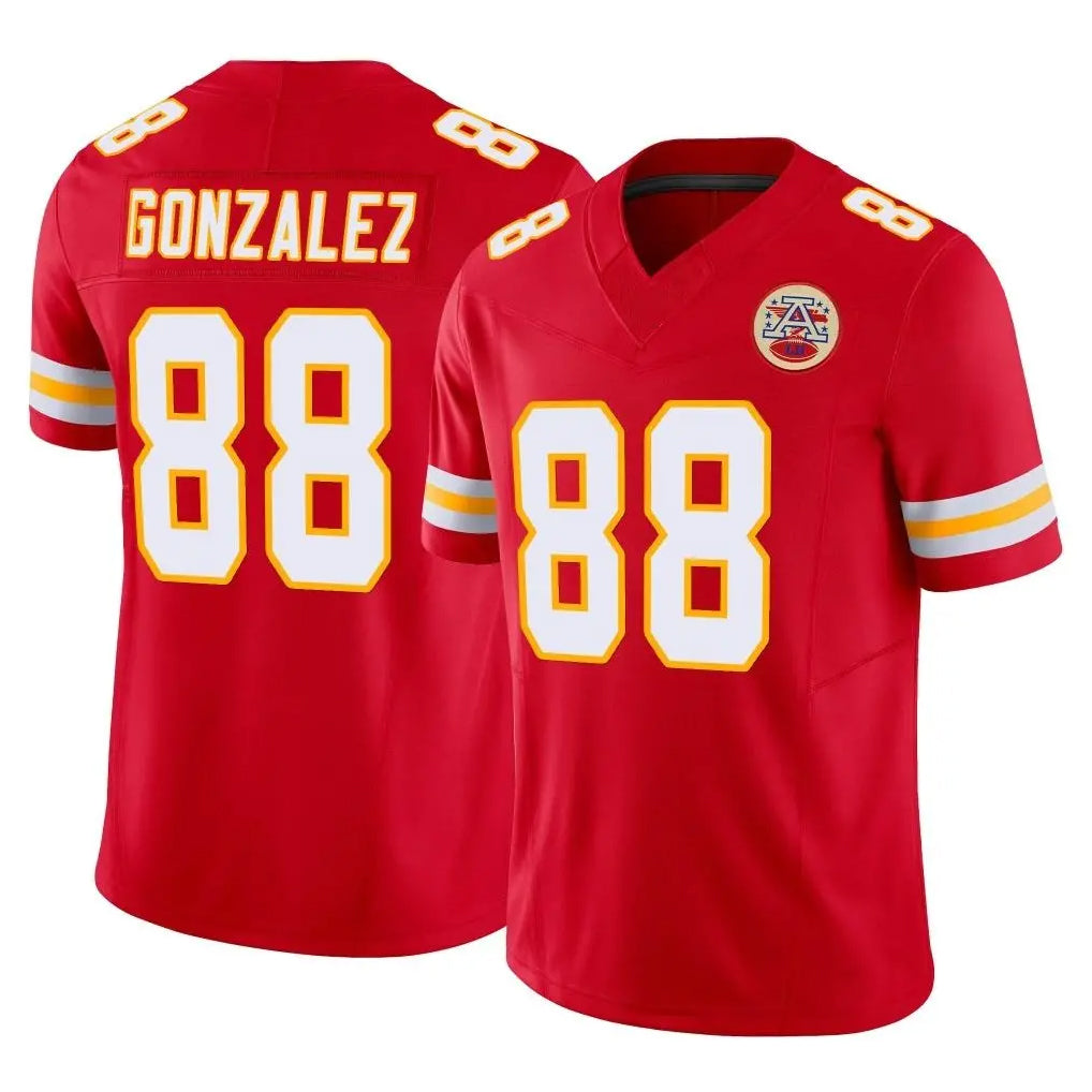 Parkc KC.Chiefs #88 Tony Gonzalez Player Red Limited Vapor F.U.S.E. Home Game Stitched Jerseys