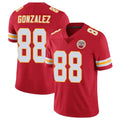 Parkc KC.Chiefs #88 Tony Gonzalez Player Red Limited Vapor Untouchable Home Game Stitched Jerseys