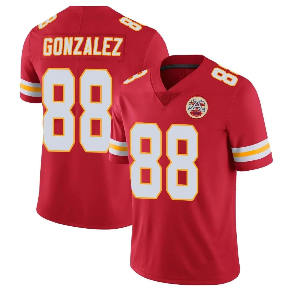 Parkc KC.Chiefs #88 Tony Gonzalez Player Red Limited Vapor Untouchable Home Game Stitched Jerseys