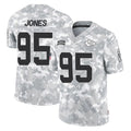 Parkc KC.Chiefs #95 Chris Jones Player Arctic Camo Salute To Service Limited Game Stitched Jerseys