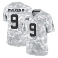 Parkc KC.Chiefs #9 Kenneth Walker III Player Arctic Camo Salute To Service Limited Game Stitched Jerseys