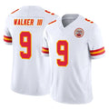 Parkc KC.Chiefs #9 Kenneth Walker III Player White Limited Vapor F.U.S.E. Home Game Stitched Jerseys