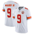 Parkc KC.Chiefs #9 Kenneth Walker III Player White Limited Vapor Untouchable Home Game Stitched Jerseys
