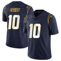 Parkc LA.Chargers #10 Justin Herbert Player Navy Limited Vapor Untouchable Home Game Stitched Jerseys