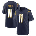 Parkc LA.Chargers #11 Cameron Dicker Player Navy Home Game Stitched Jerseys