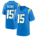 Parkc LA.Chargers #15 Ladd McConkey Player Blue Home Game Stitched Jerseys