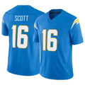 Parkc LA.Chargers #16 J.K. Scott Player Blue Limited Vapor F.U.S.E. Home Game Stitched Jerseys
