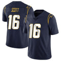 Parkc LA.Chargers #16 J.K. Scott Player Navy Limited Vapor Untouchable Home Game Stitched Jerseys