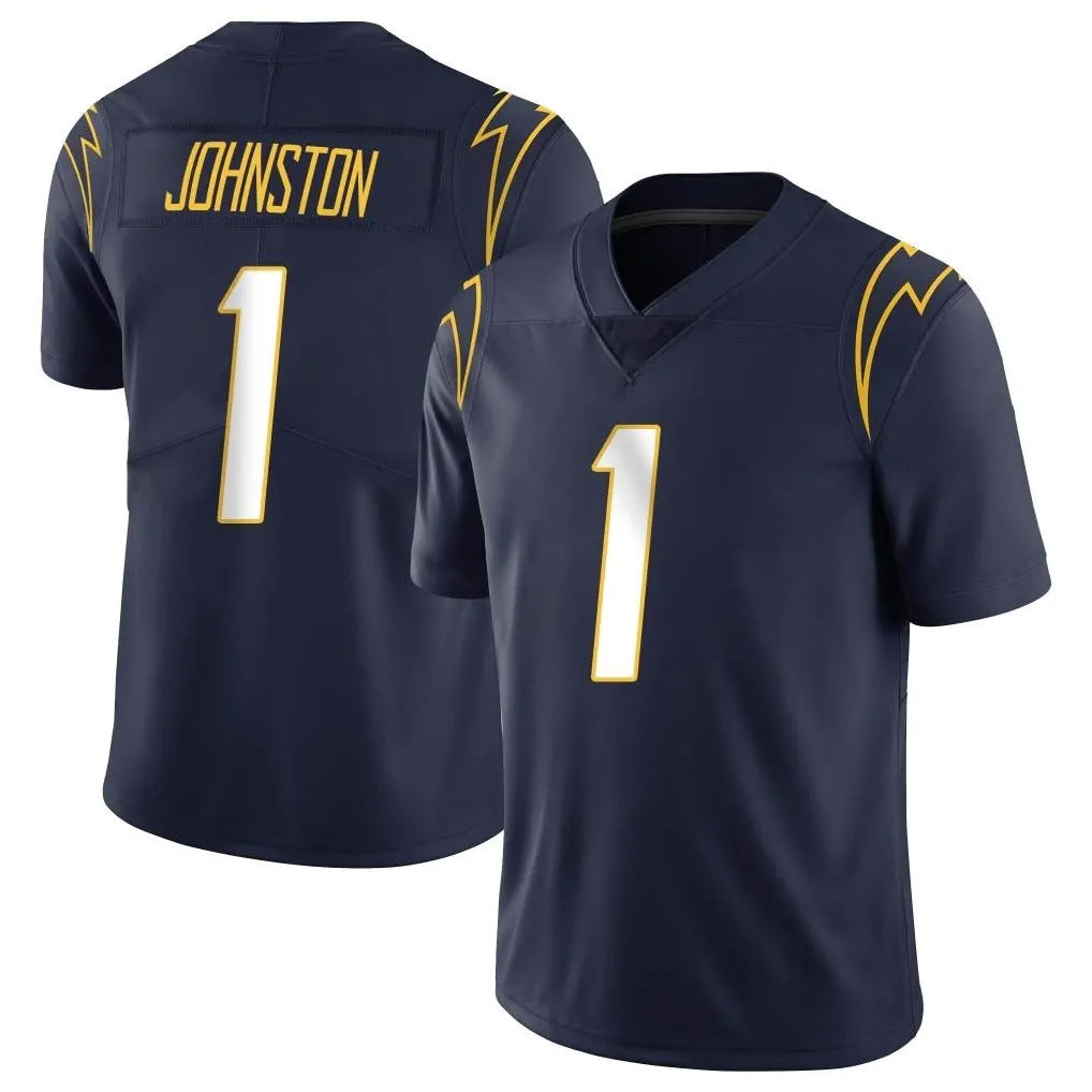 Parkc LA.Chargers #1 Quentin Johnston Player Navy Limited Vapor Untouchable Home Game Stitched Jerseys