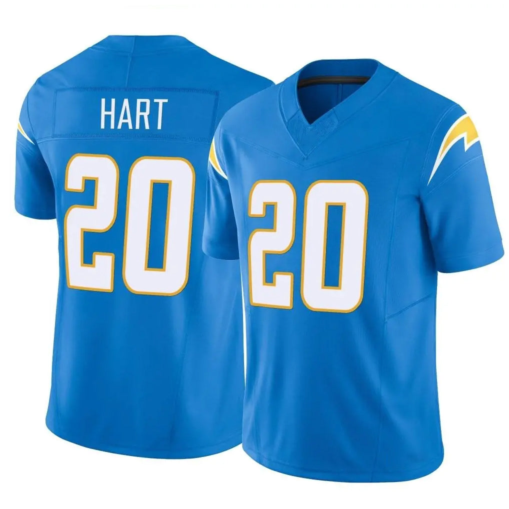 Parkc LA.Chargers #20 Cam Hart Player Blue Limited Vapor F.U.S.E. Home Game Stitched Jerseys